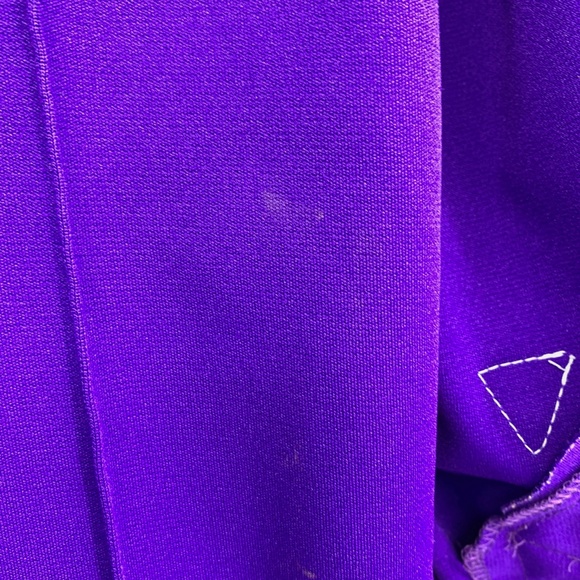 Vintage Varsity Spirit Fashions Cheer Track Suit Jacket Pants Purple Gold Y2K - Picture 10 of 12